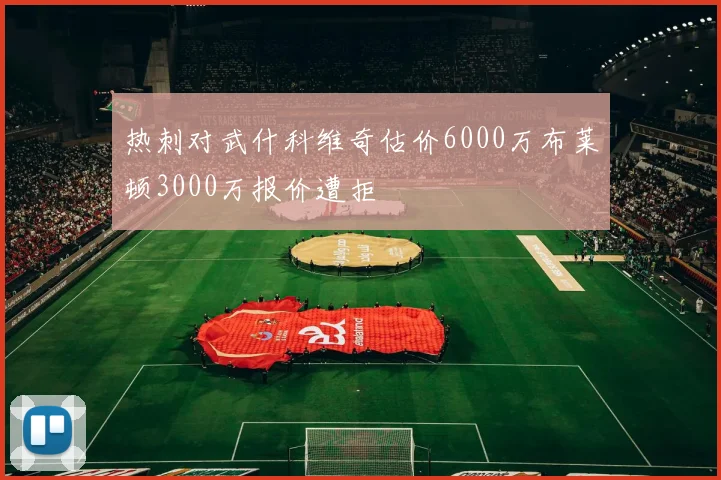 热刺对武什科维奇估价6000万布莱顿3000万报价遭拒